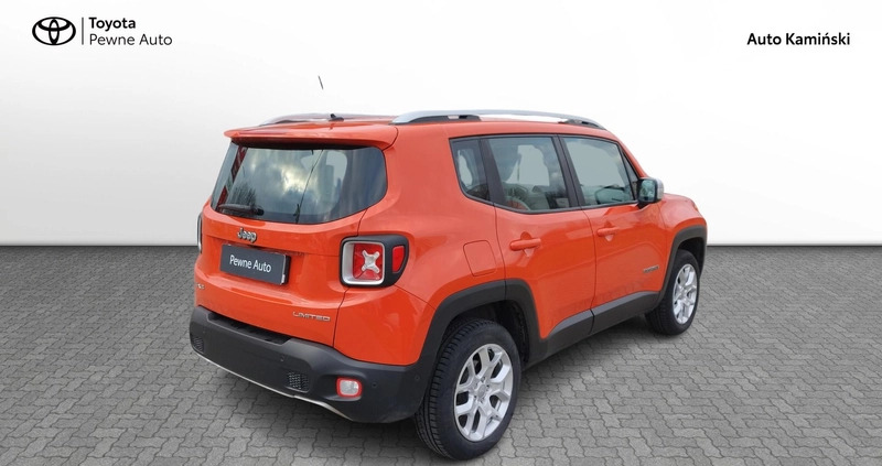 Jeep Renegade cena 72900 przebieg: 98721, rok produkcji 2017 z Iłża małe 232